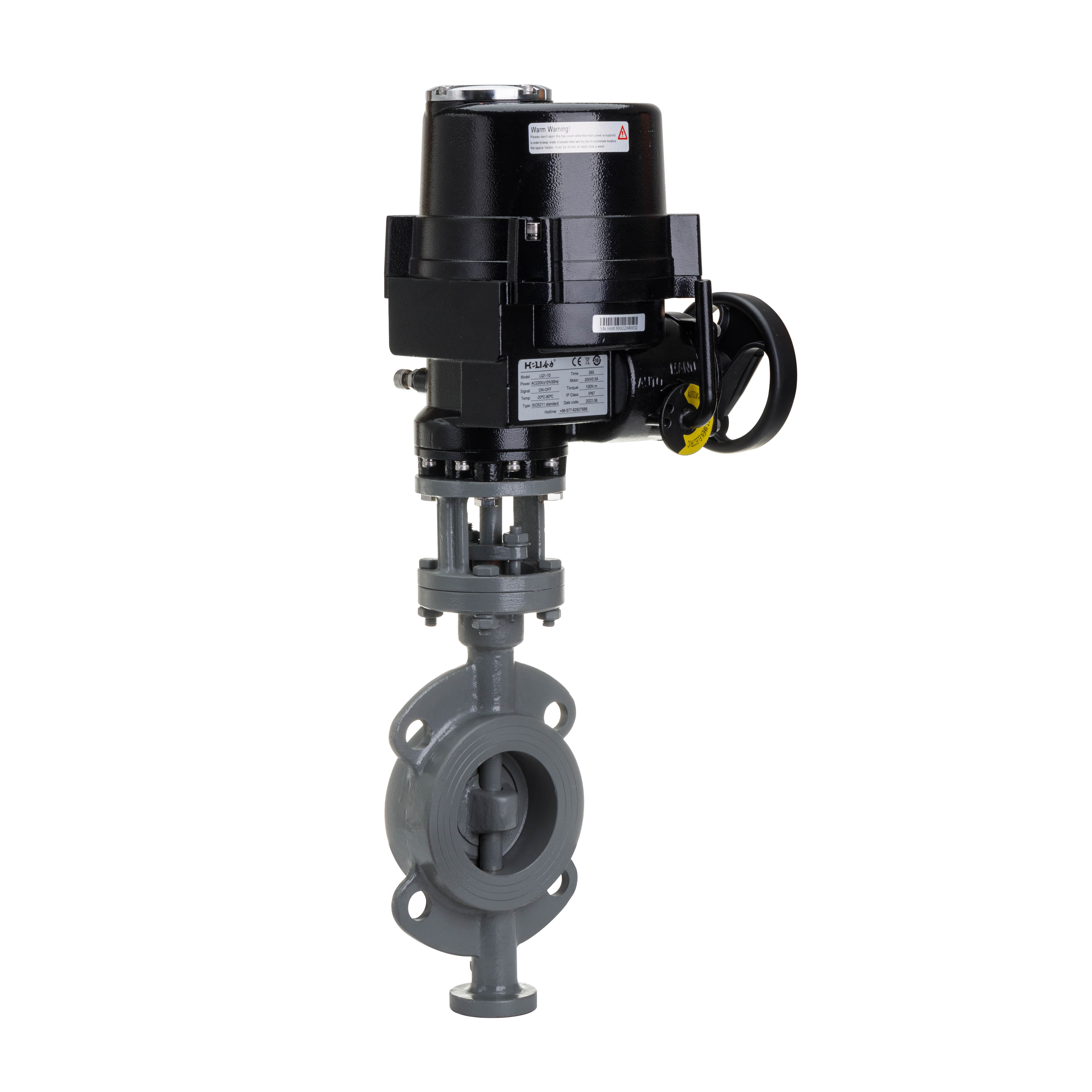 Marine electric butterfly valve manufacturer