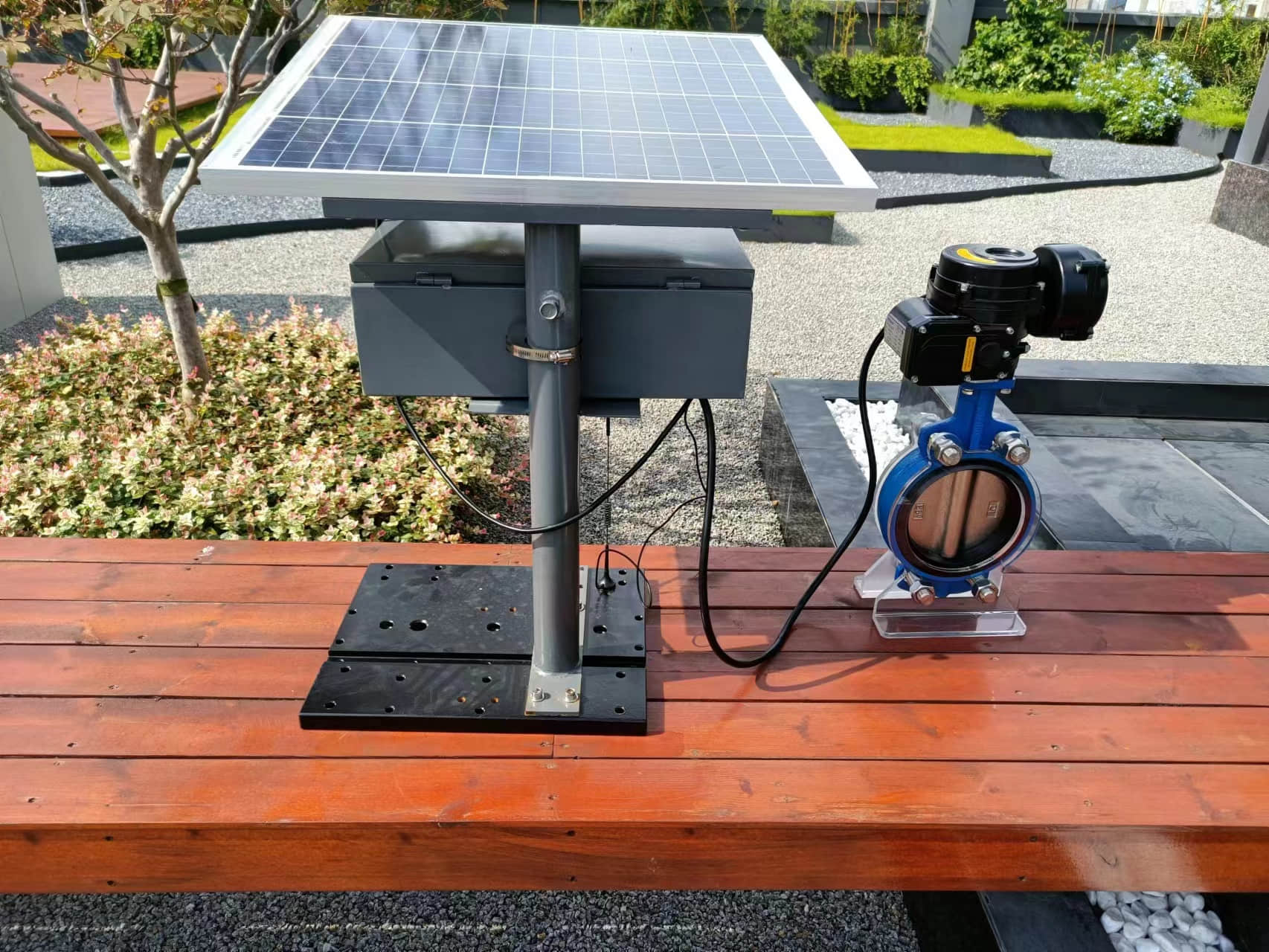 Intelligent control solar electric actuator oem manufacturer