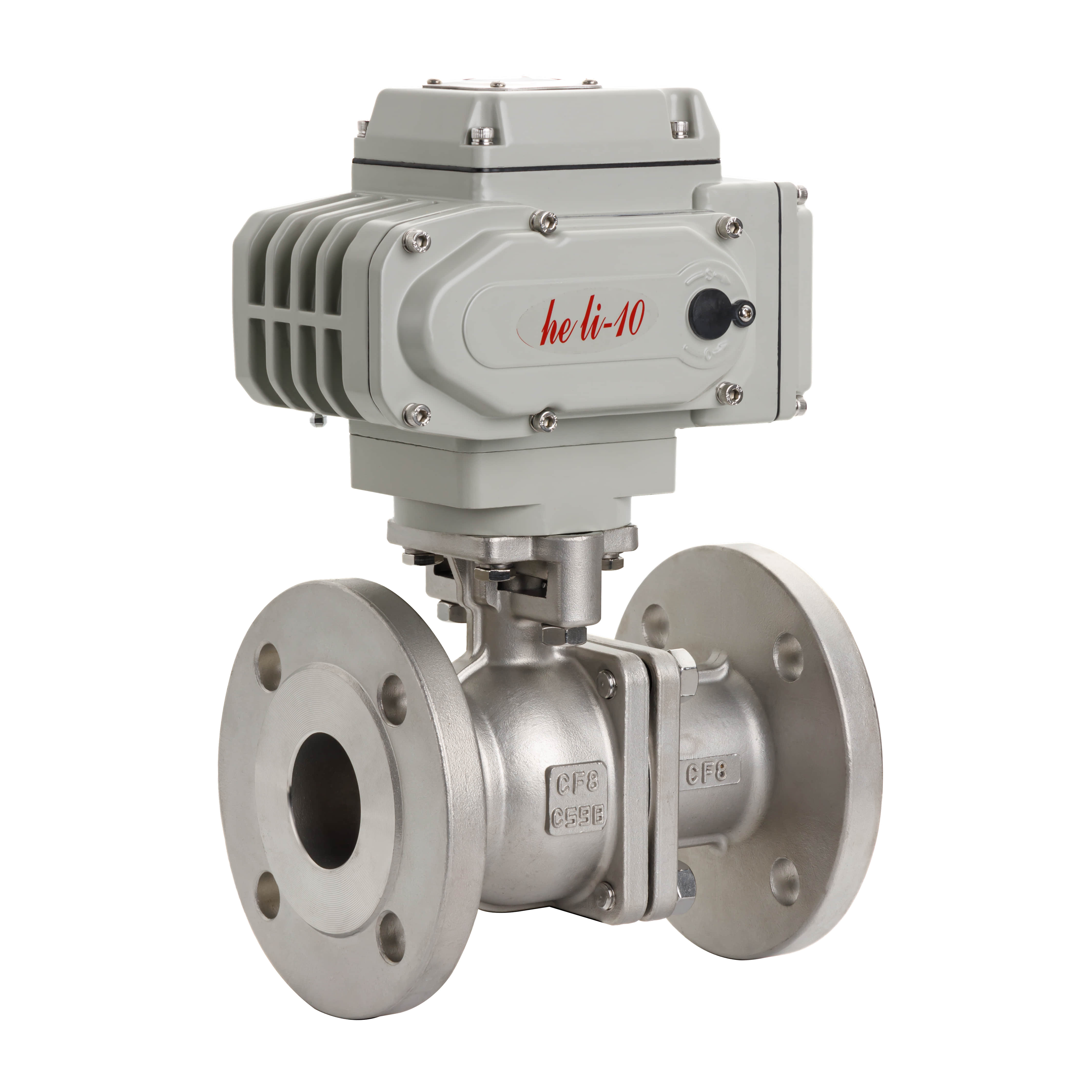 Electric stainless steel flange ball valve manufacturer