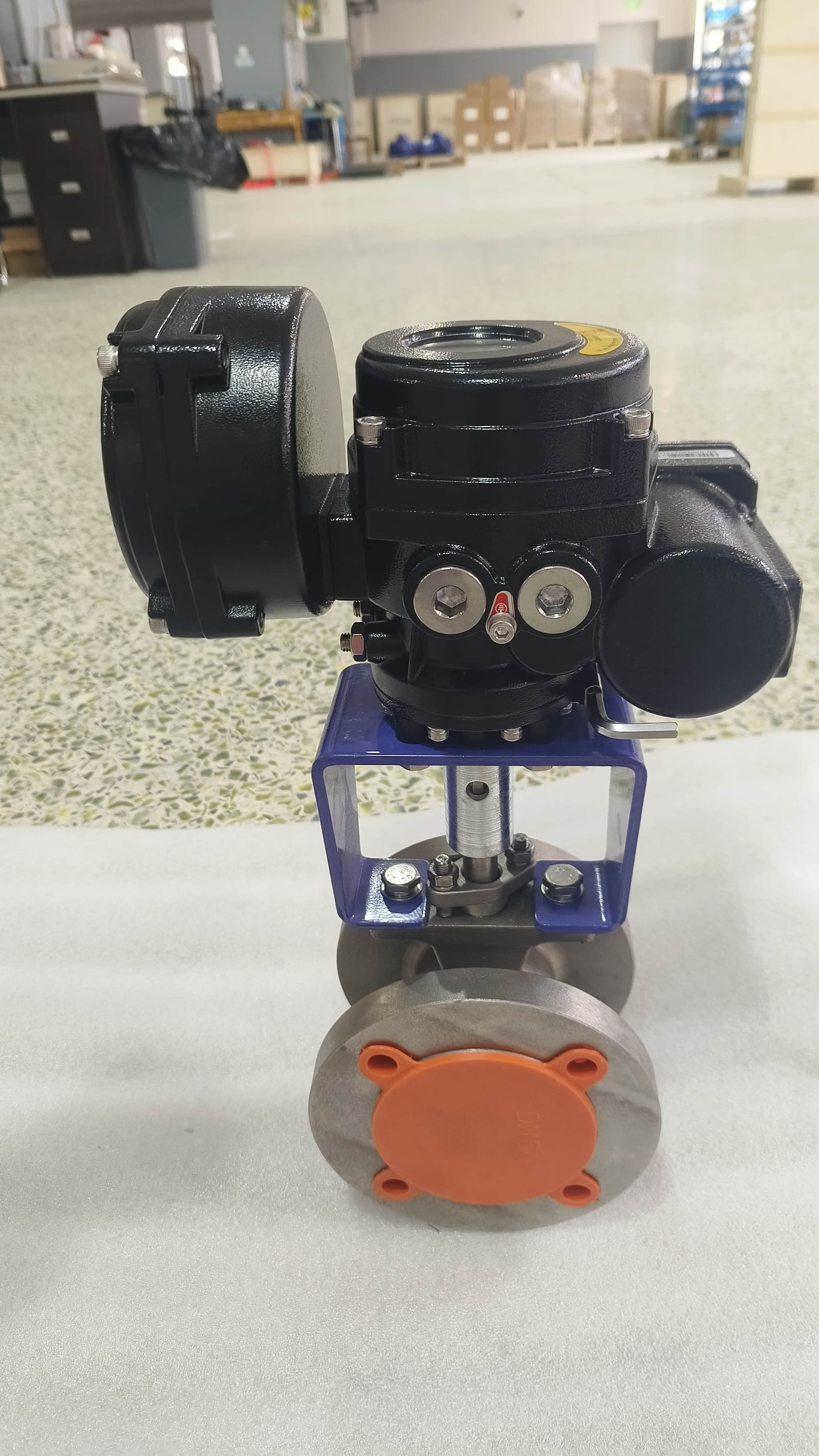 Explosion-proof electric ball valve