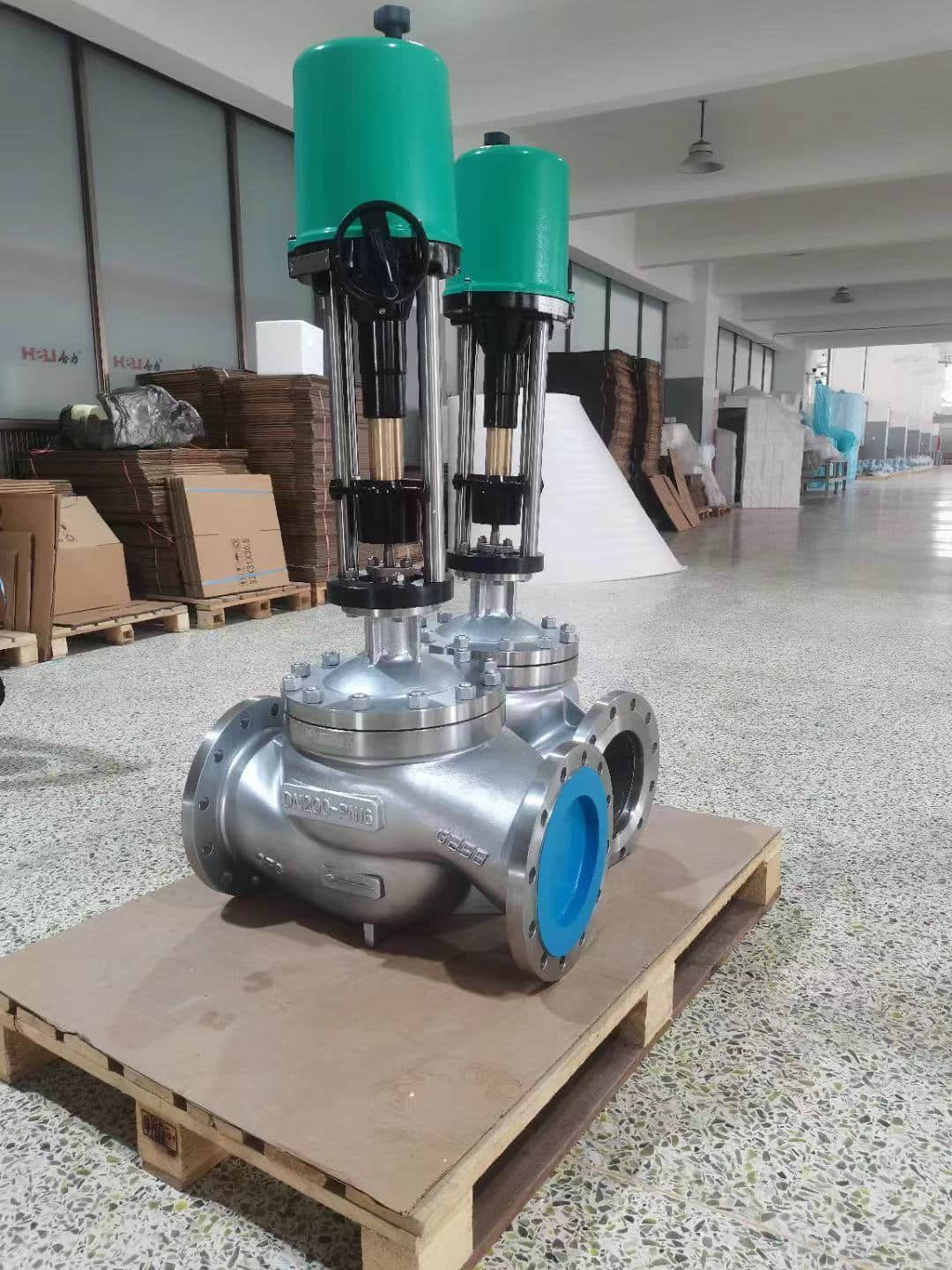 Explosion-proof Electric single seat regulating valve