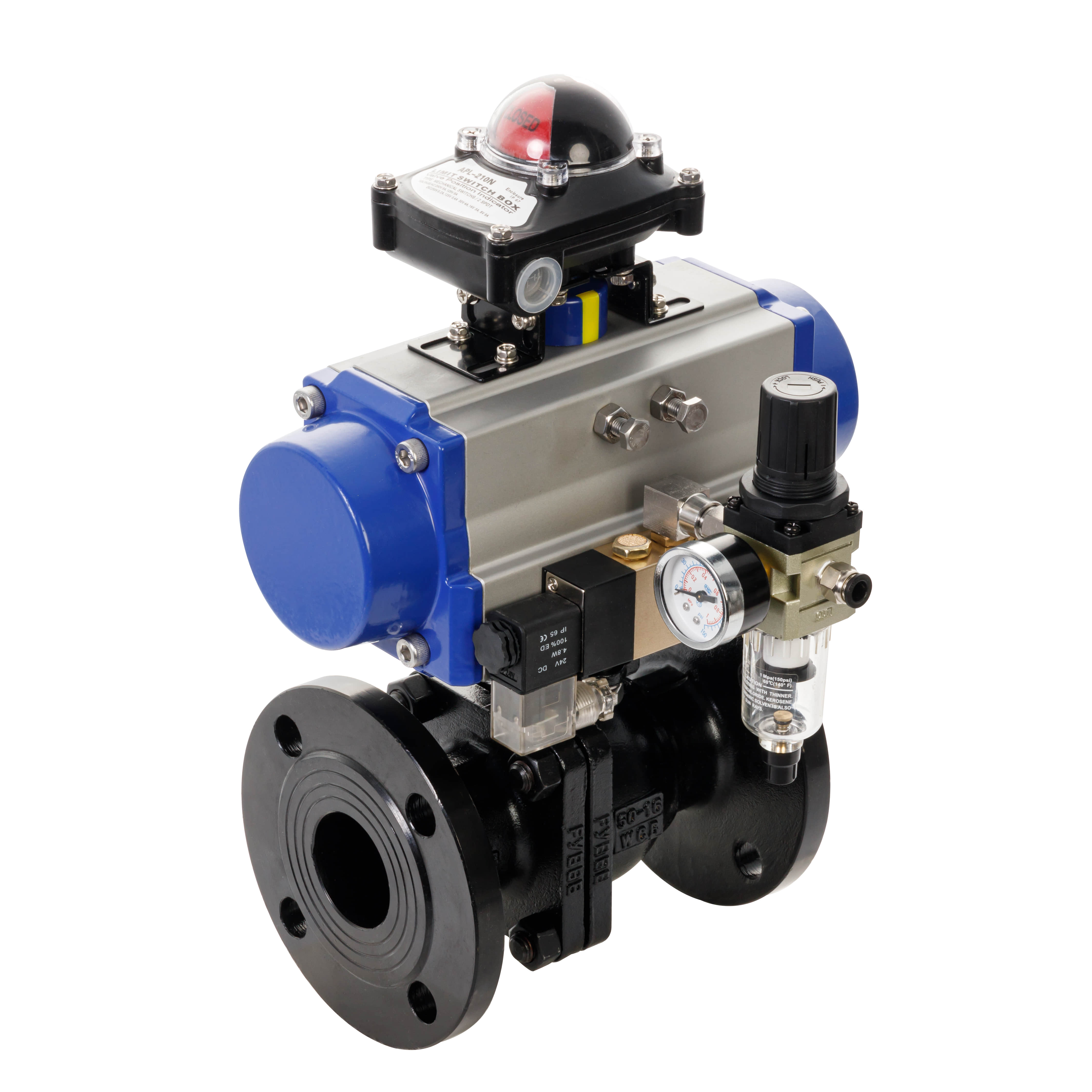 WCB Pneumatic ball valve