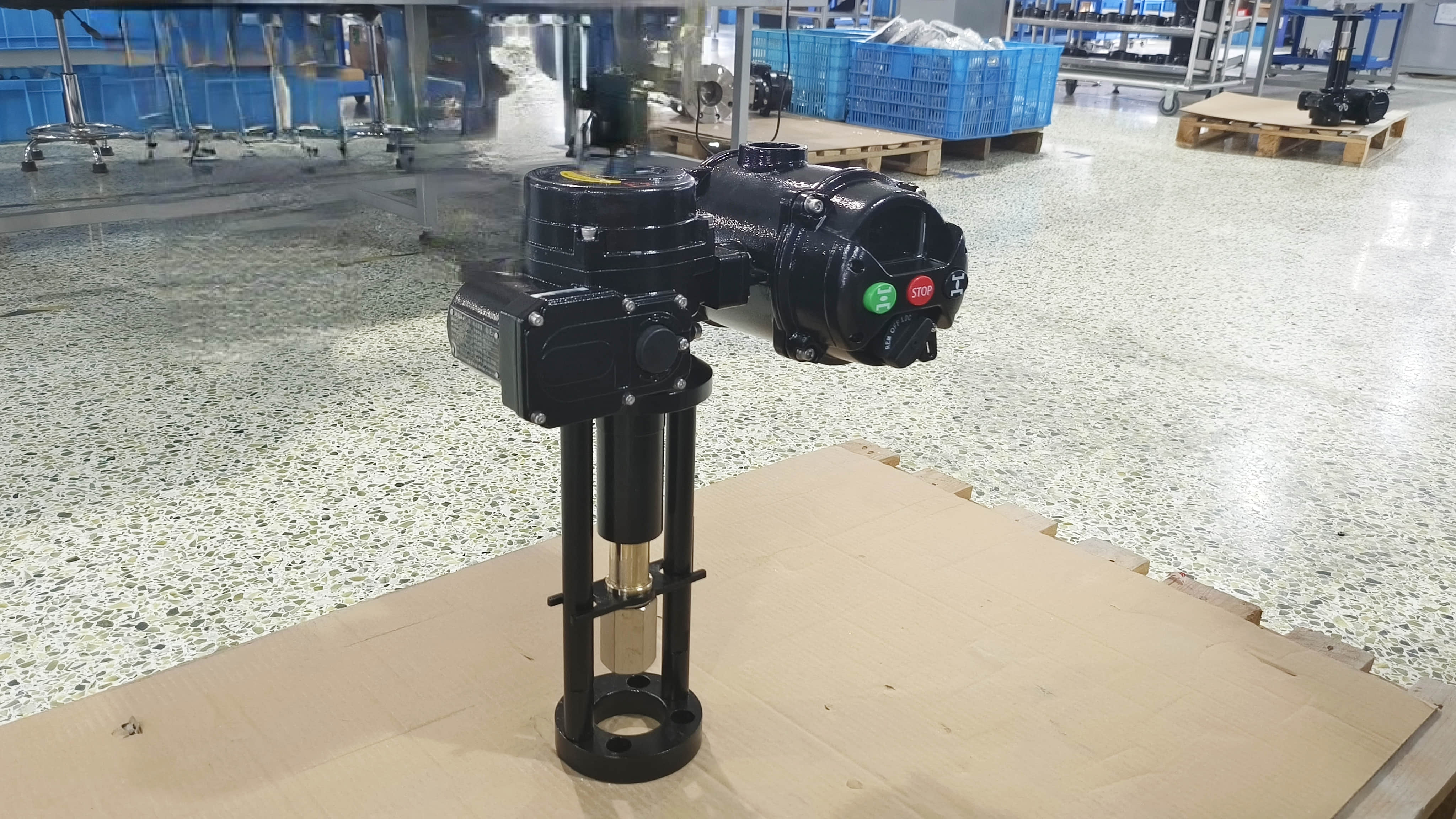 Intelligent integrated actuator