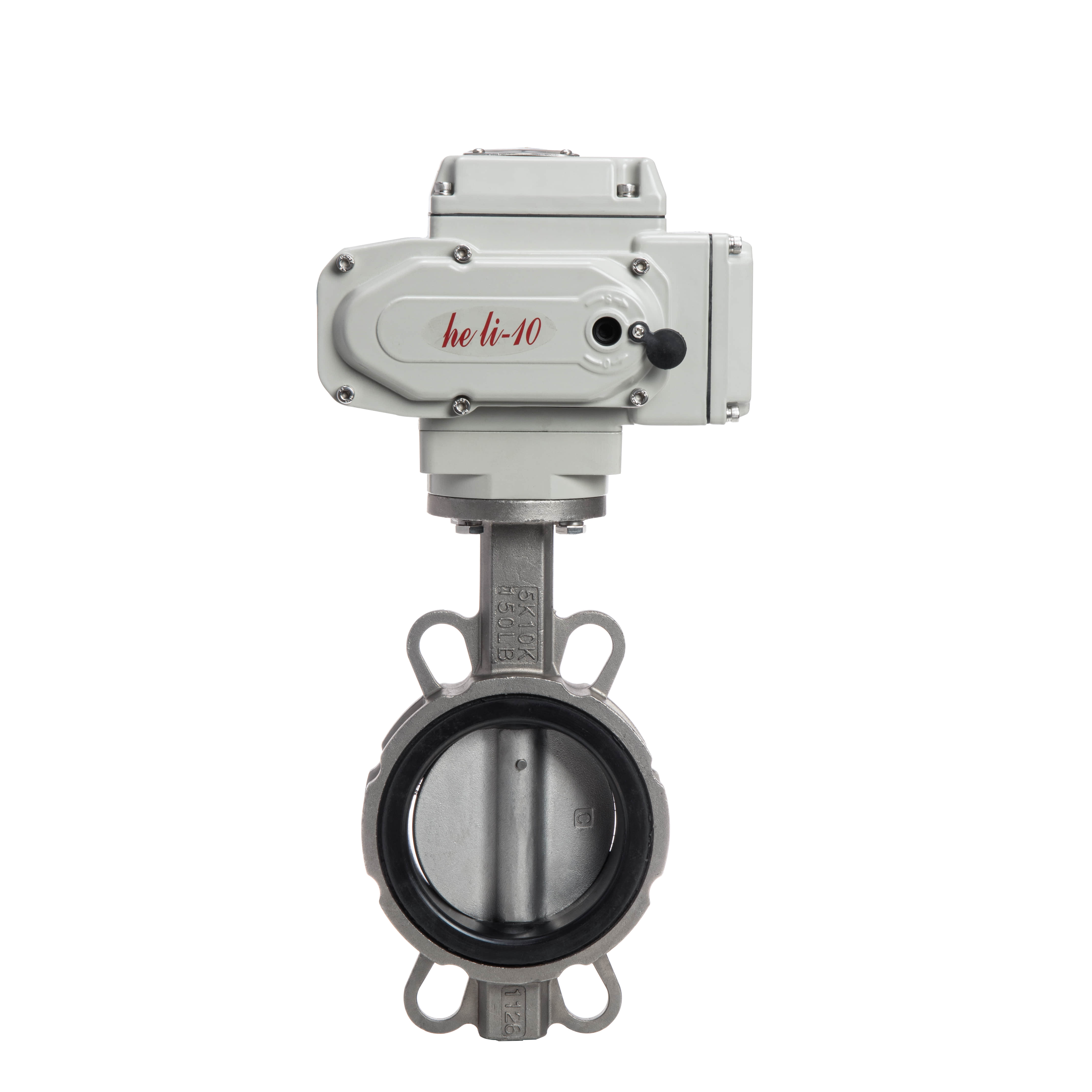 Electric clamp butterfly valve