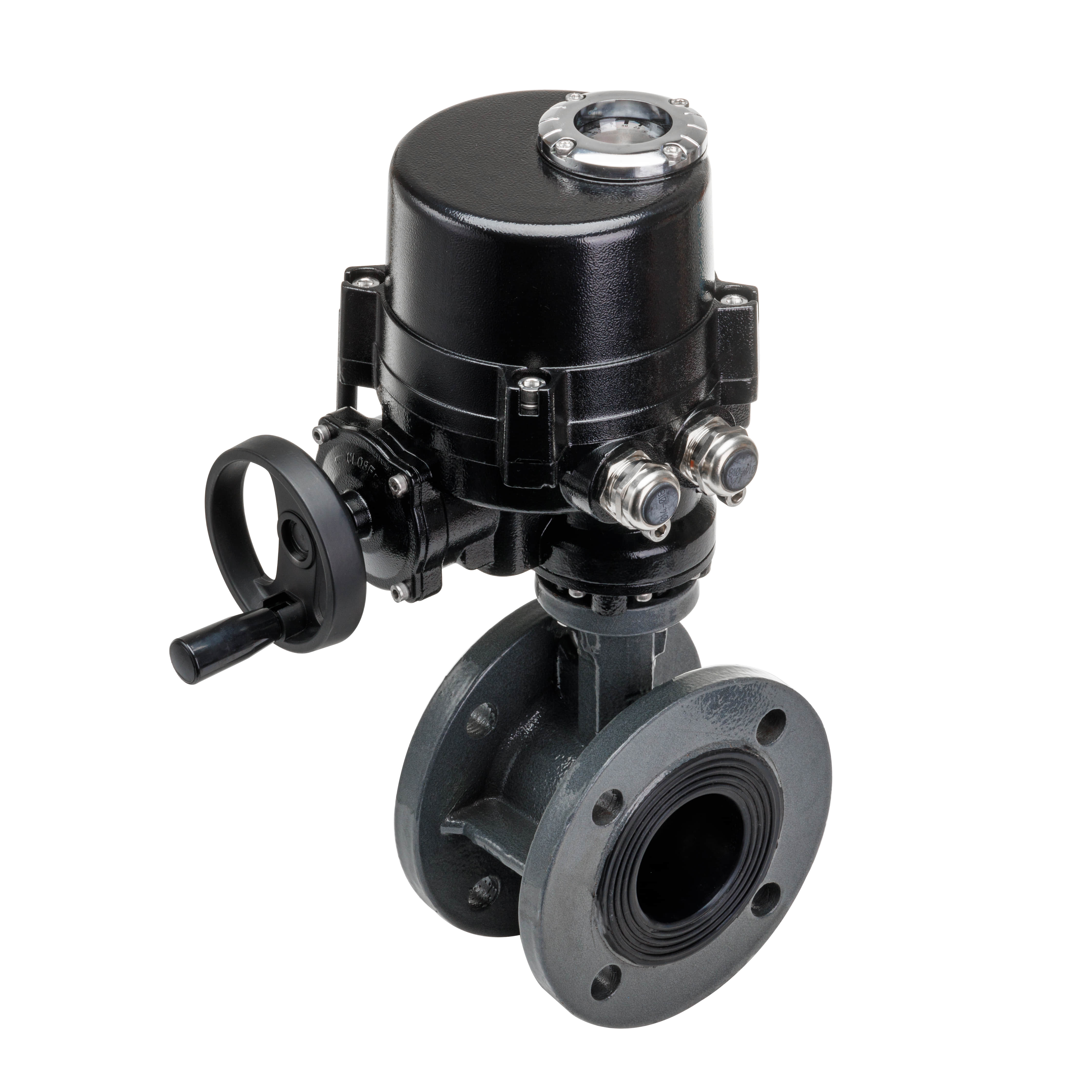 WCB Electric flange ball valve