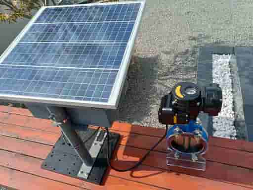 Photovoltaic electric valve