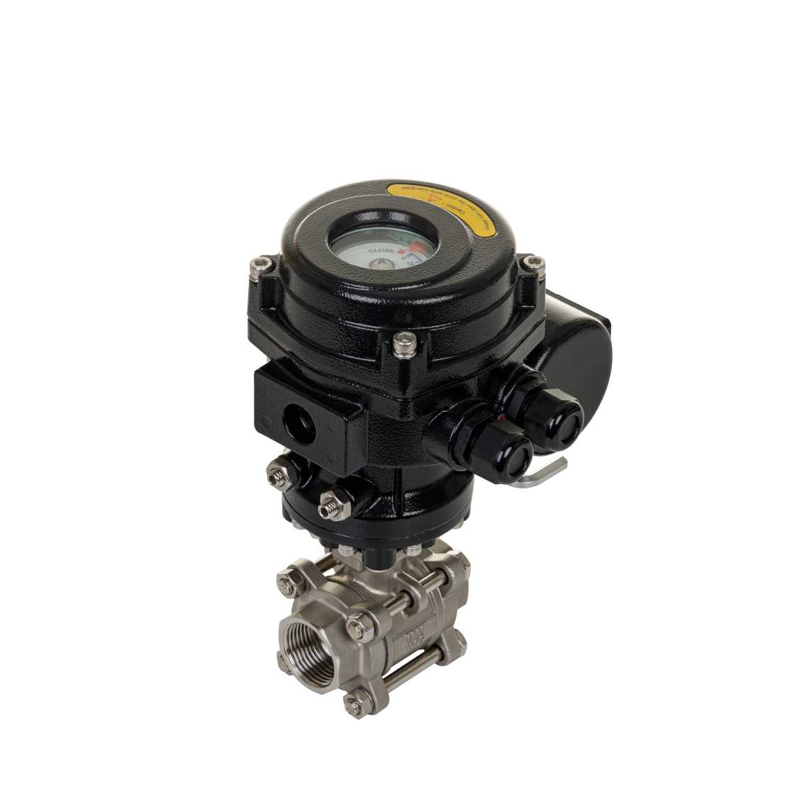 شیر توپ برقی با پیچ انرژی هیدروژنی