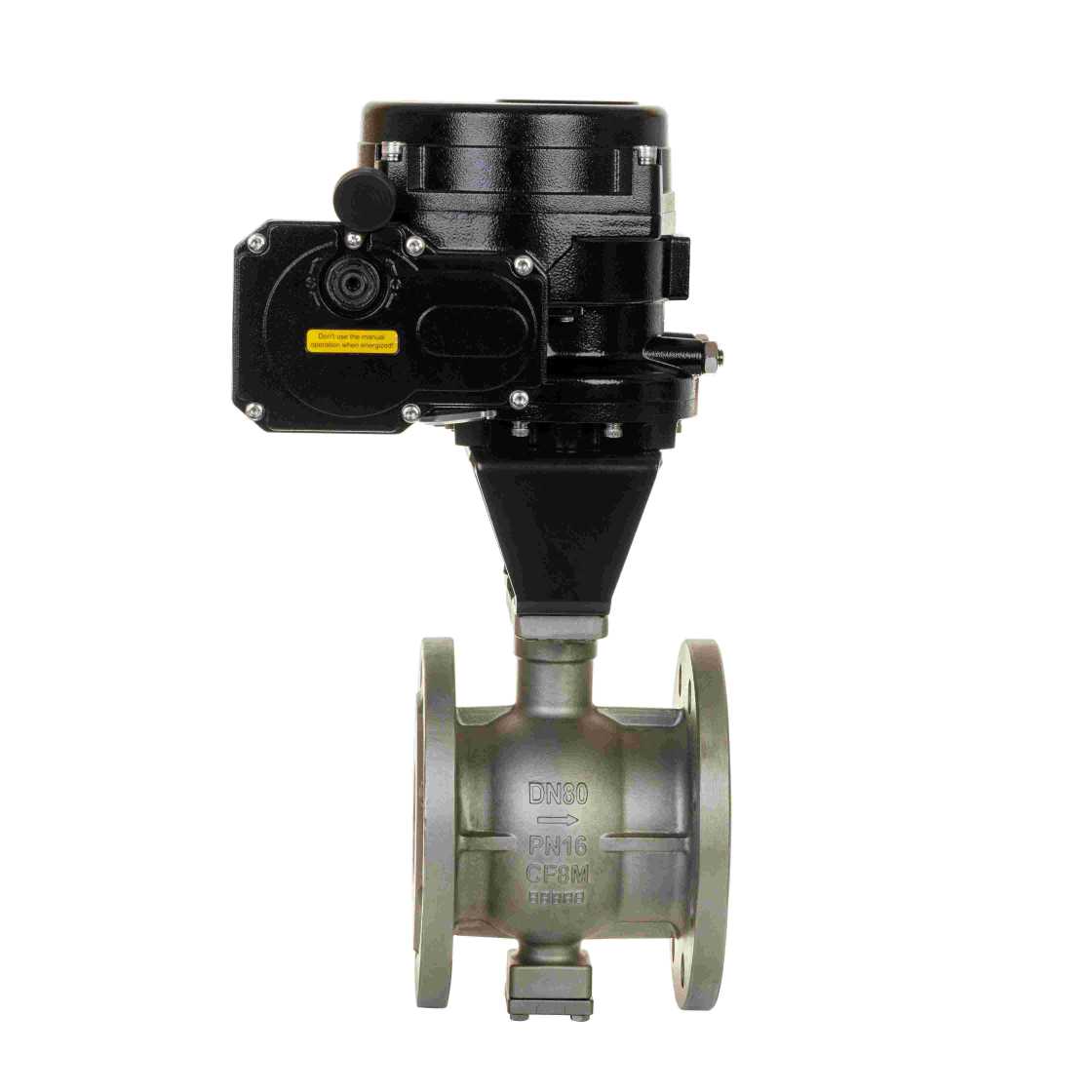 Lithium battery Electric stainless steel flange ball valve