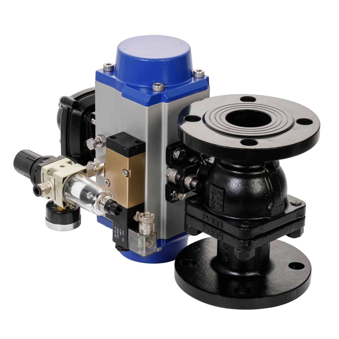 WCB Pneumatic ball valve