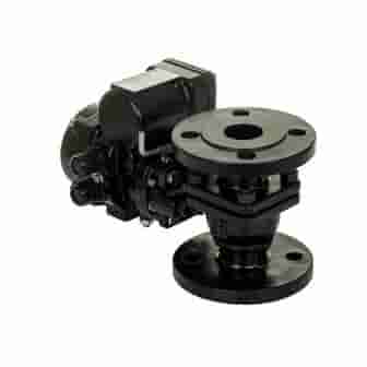 شیر توپ برقی با فلنج باتری لیتیومی