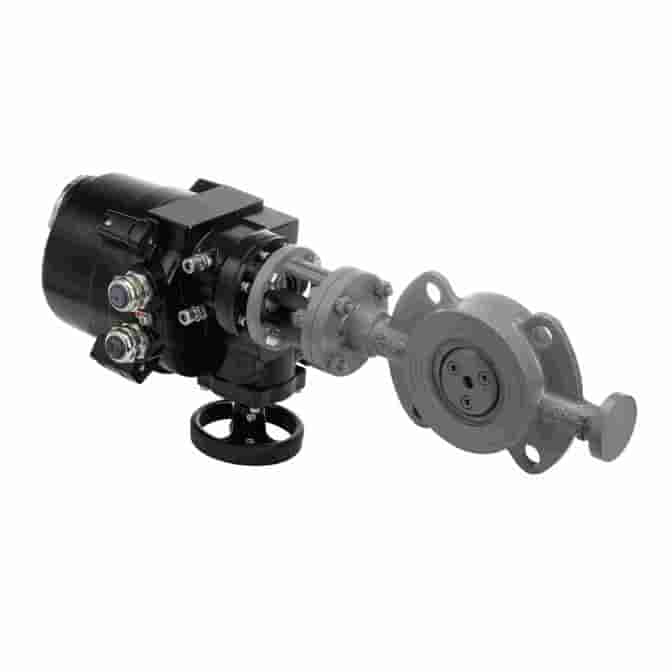 شیر پروانه‌ای دریایی الکتریکی با باتری لیتیومی