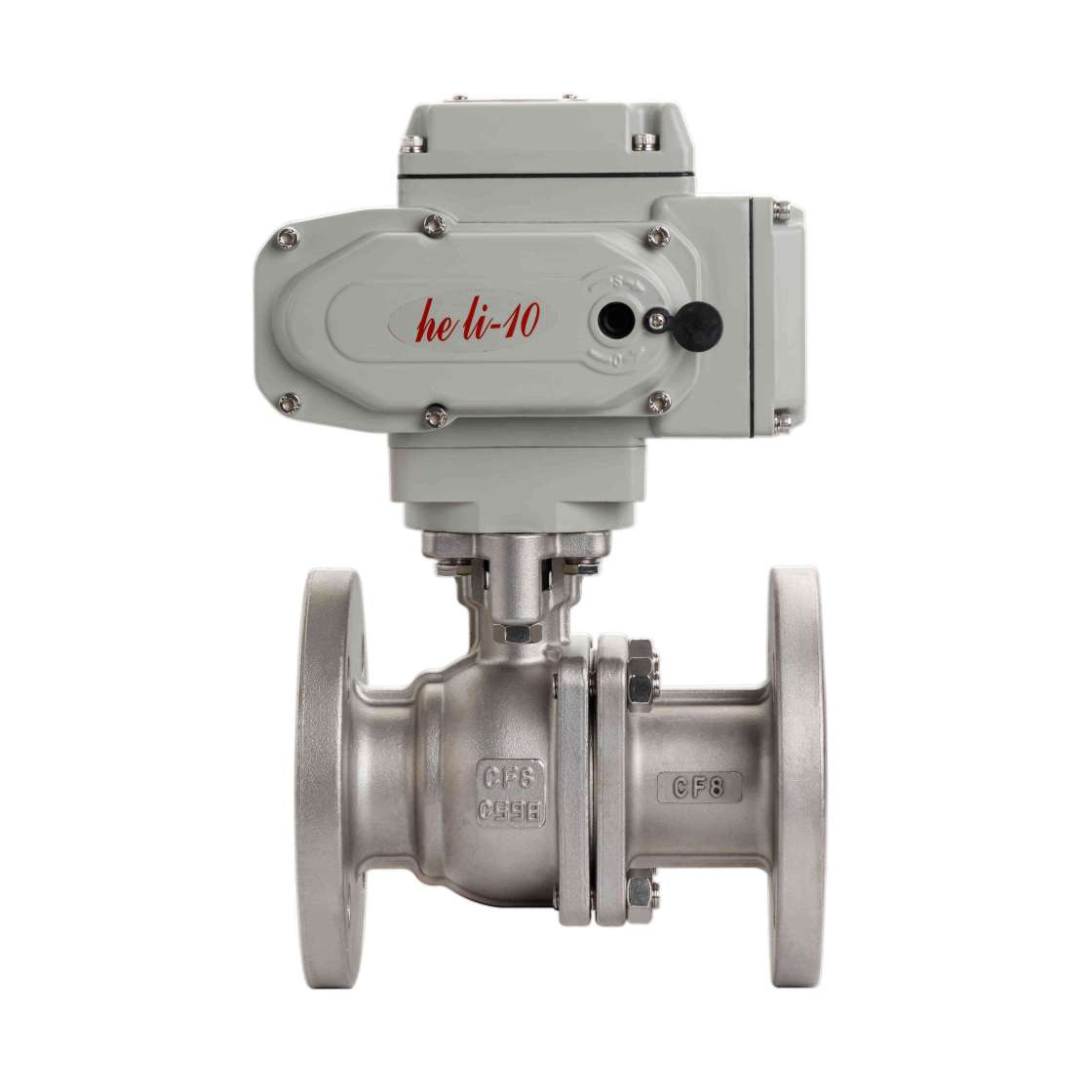 china Electric stainless steel flange ball valve manufacturer