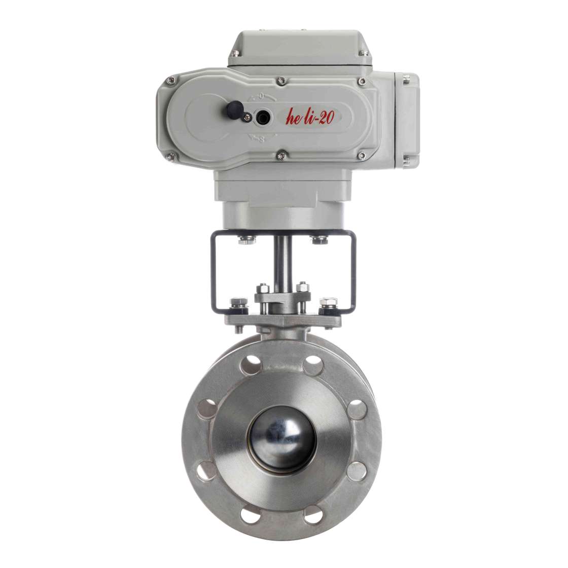 WCB Electric V-ball valve
