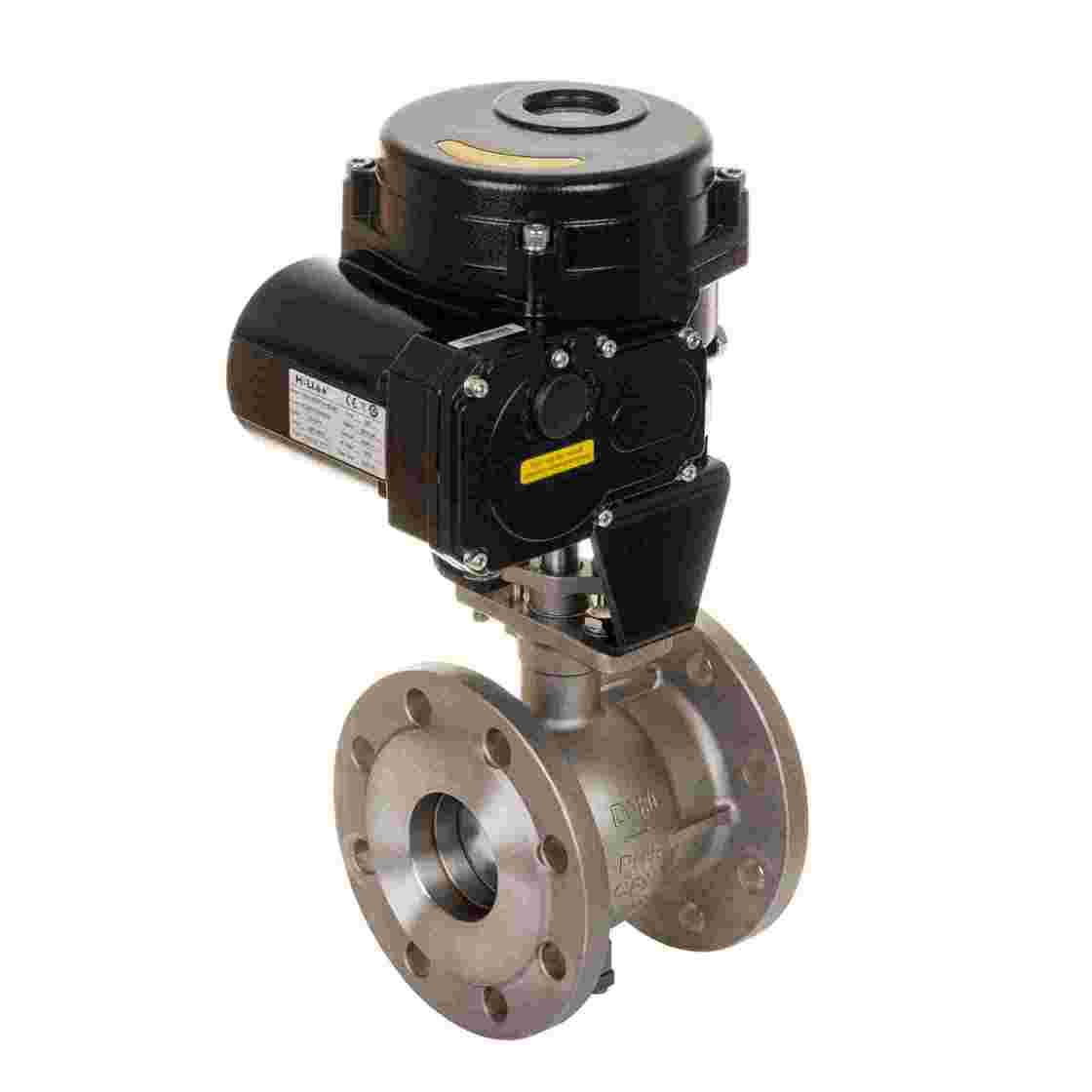 Explosion-proof Electric stainless steel flange ball valve.jpg
