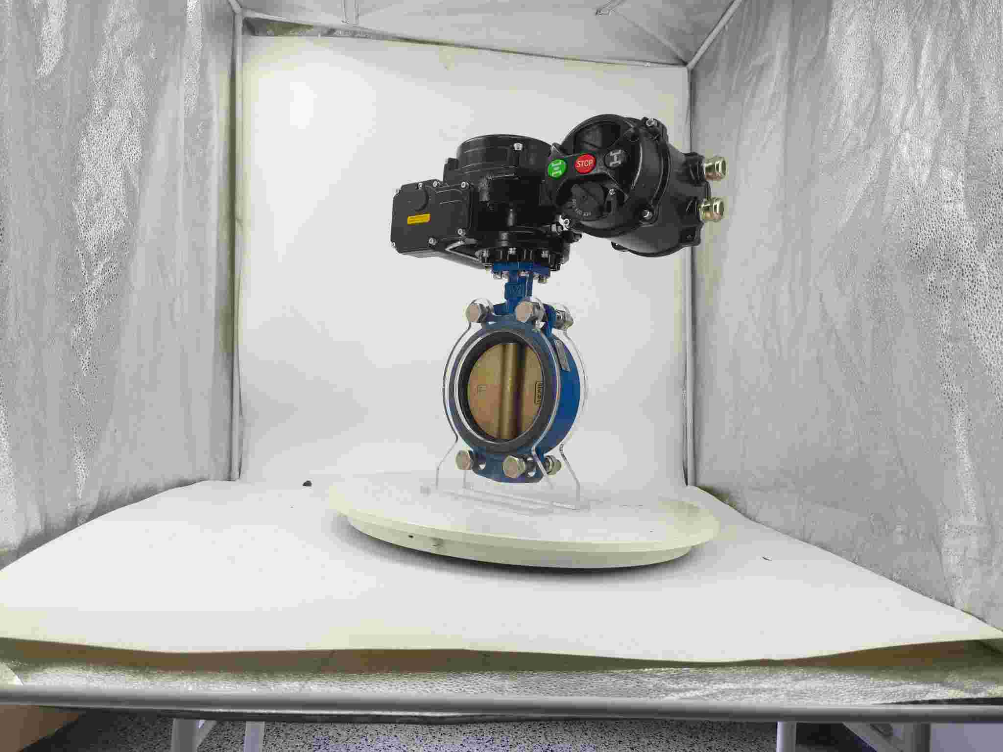 Explosion-proof electric butterfly valve oem manufacturer