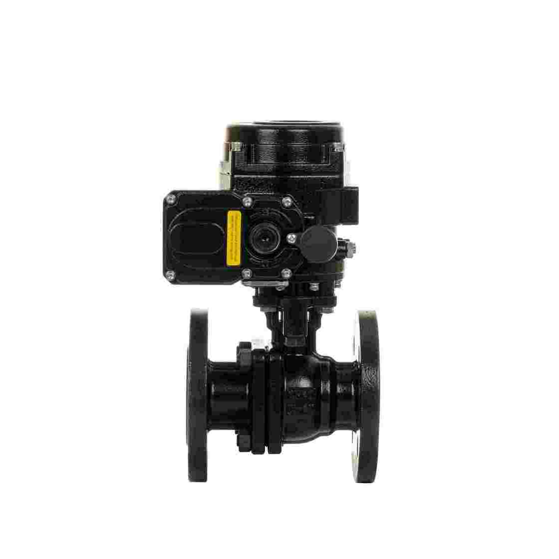 شیر توپ برقی با فلنج انرژی هیدروژنی