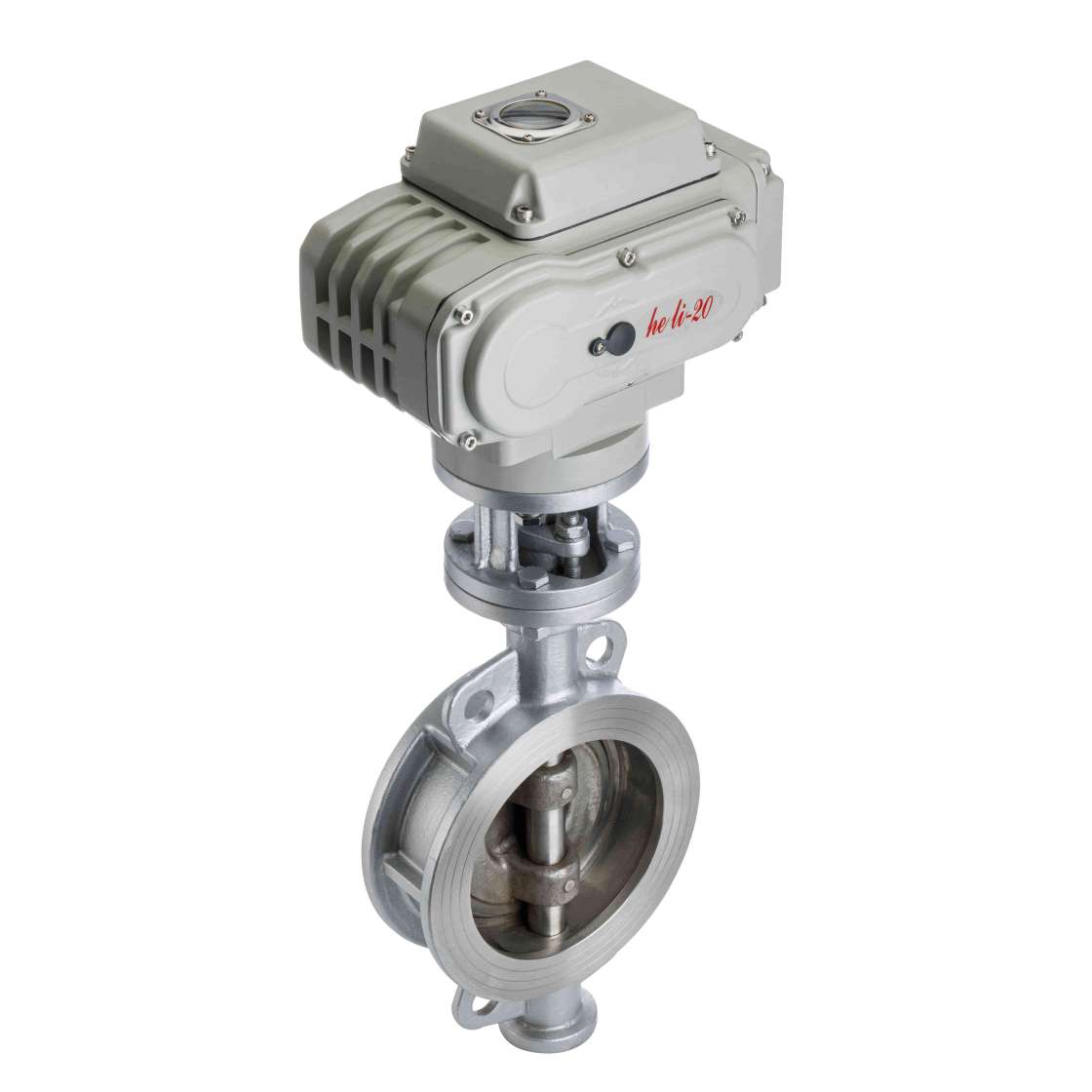 شیر پروانه‌ای سه‌محوری برقی