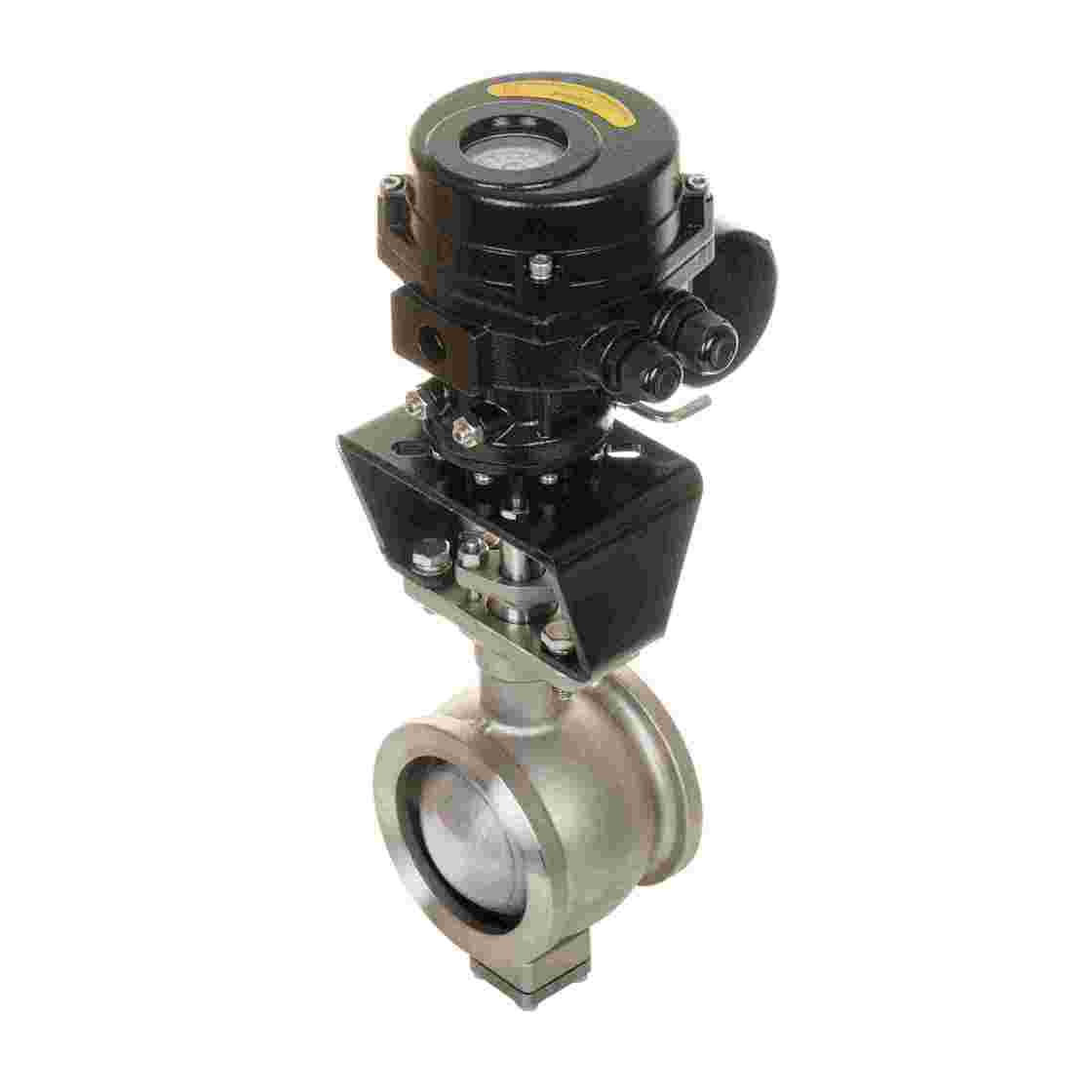 Электрический V-образный шаровидный клапан для водородной энергии