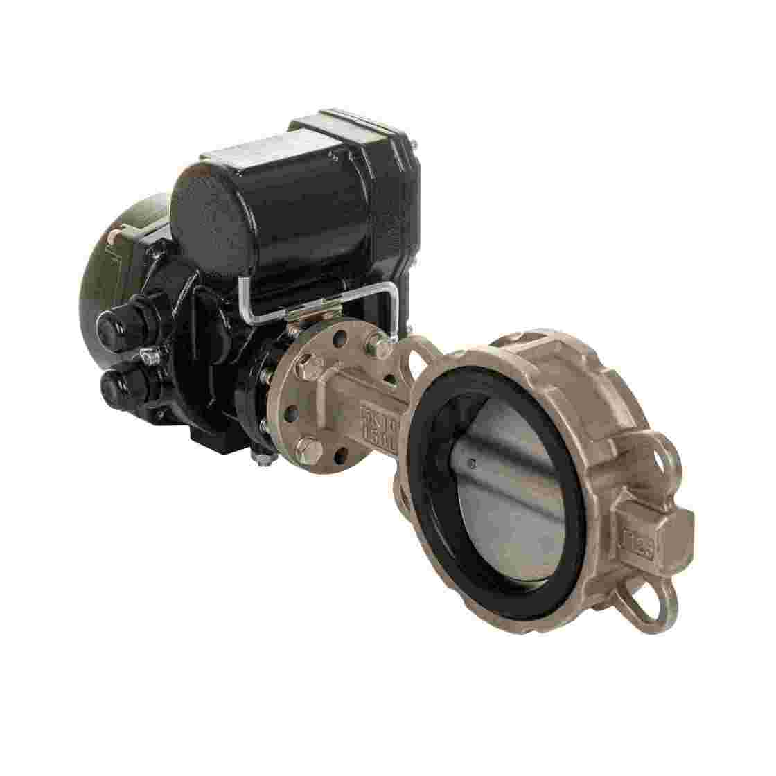 Электрический зажимной дисковый клапан для водородной энергии